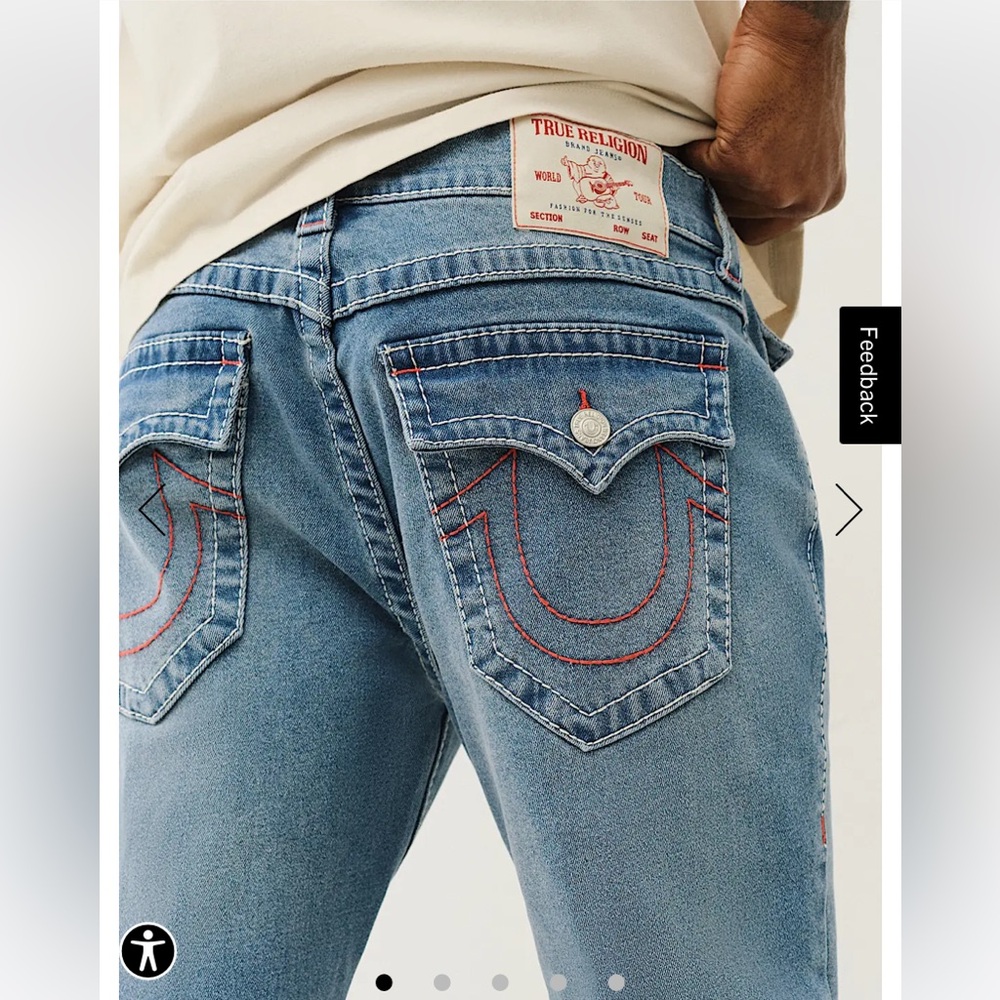 True Religion Billy Big Flap Bootcut Jean.Men.